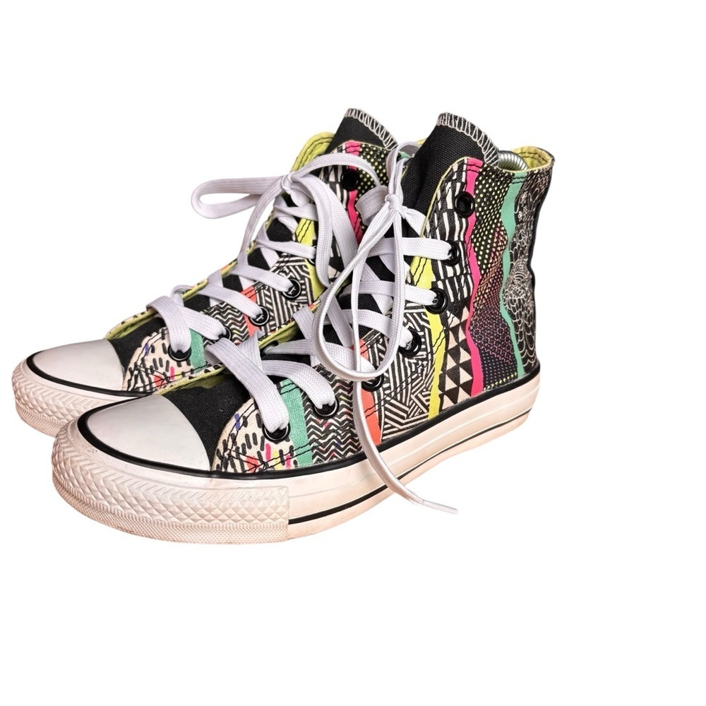 Converse Chuck Taylor All Star 80s Aztec Geometric Tribal High Tops Women’s Sz 6